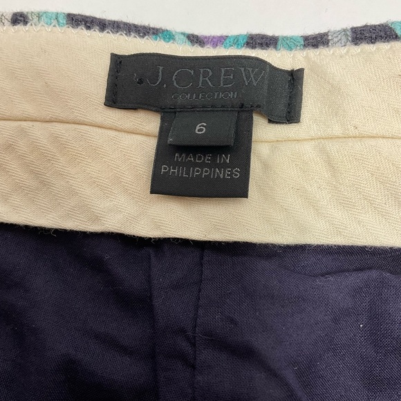 J. Crew COLLECTION Ratti UNDER THE SEA PRINT, F3708 Straight Leg Pants - Picture 6 of 9